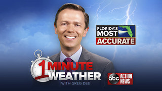 Florida's Most Accurate Forecast with Greg Dee on Monday, December 18, 2017