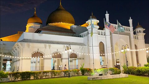 19th-century Kapitan Keling mosque In Penang Island Malaysia
