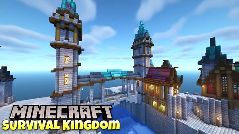 🏰 I Built A BEAUTIFUL Kingdom Bridge 🏰 | Minecraft Survival Kingdom Episode #26