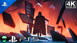 (PS5) Darth Vader Destroys Everyone & Everything Scene - Star Wars Jedi Survivor (4K 60FPS)