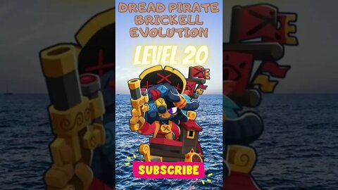 Dread Pirate Brickell Evolution / Bloons TD 6 #Shorts
