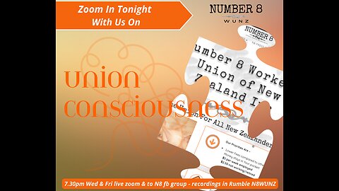 Ep 78 N8 Friday 15th September 2023 - Union Consciousness