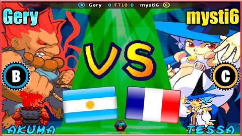 Super Gem Fighter Mini Mix (Gery Vs. mysti6) [Argentina Vs. France]