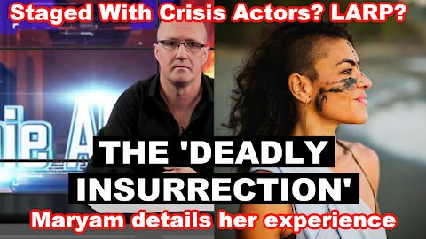 Was The "Deadly Insurrection" Just Live-Action Role Play? Maryam Henein on The Richie Allen Show