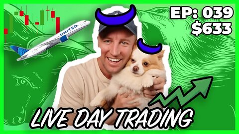 [LIVE] Day Trading $UAL on Webull Desktop (Prepared For Takeoff) | EP 039