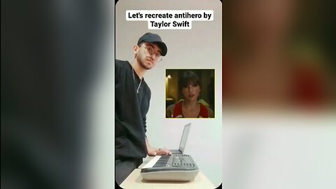 Recreating Antihero by Taylor Swift #antihero #taylorswift #tsantiherochallenge #musicproduction