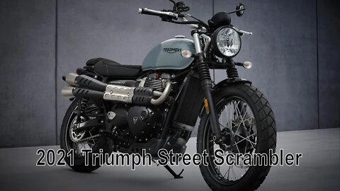 2021 Triumph Street Scrambler