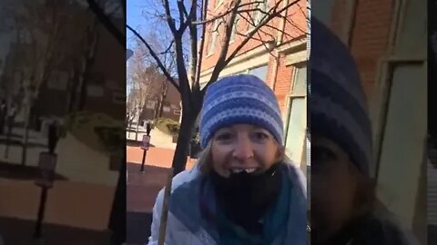 Climate Change Emergency Protest #58..”Food, Civilization Breakdown”..Gettysburg, Pa USA. 1/17/20￼