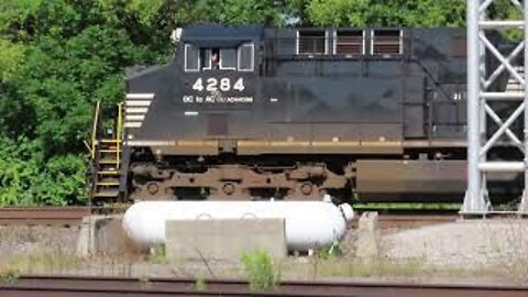 Norfolk Southern 309 Manifest Mixed Freight Train from Berea, Ohio September 4, 2021