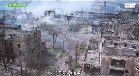 FINAL HOURS OF FIGHTING NEAR MARIUPOL'S AZOVSTAL STEEL PLANT *ARCHIVE*