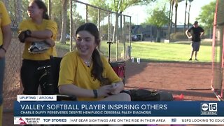 Valley softball player inspiring others while battling Cerebral Palsy