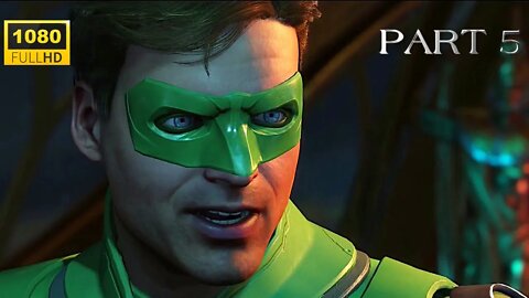Injustice 2 Walkthrough Gameplay Part 5 - Chapter 5: Sea of Troubles (Green Lantern) PC @(1080p) HD
