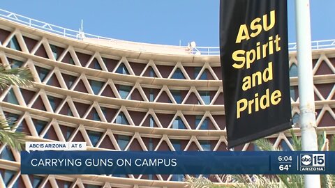 Concealed weapons at college campuses hot topic for Arizona legislature again