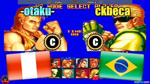 Art of Fighting (-otaku- Vs. ckbeca) [Peru Vs. Brazil]