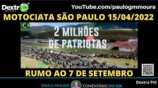 MOTOCIATA SÃO PAULO 15/04/2022