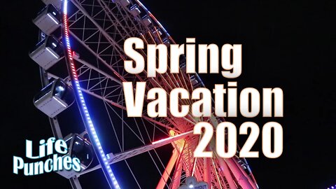 2020 Spring Vacation Day 1 - Wilderness at the Smokies & The Island at Pigeon Forge