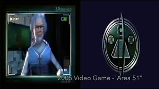 "AREA 51" 2005 Video Game - Predictive Programming