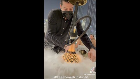 $10k Hookah in Dubai!