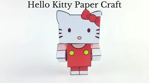 How To Create Origami Hello Kitty - DIY Easy Paper Crafts