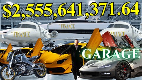 Here in My Garage…My Very Expensive $2,555,641,371.64 Garage!