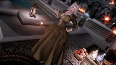 Skyrim [Ashtoreth] Noble Maiden Dress 3BA.v2 & BHUNP V3 1.0.2