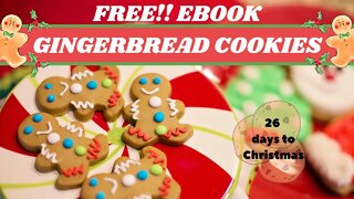 FREE! 26 Days til Christmas: Christmas Trivia and Best cookie recipe ebook #shorts