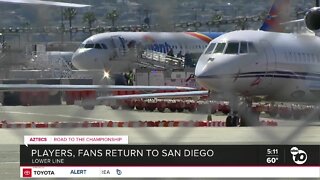 Aztecs return home after NCAA championship