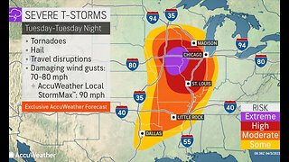 BREAKING NEWS: MASSIVE WEATHER SYSTEM THREATENS 35 MILLION PEOPLE TONIGHT, BE PREPARED TO TAKE COVER