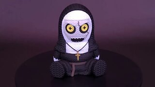 Handmade by Robots Knit Series The Nun Valak Collectible Vinyl Figure Review @The Review Spot