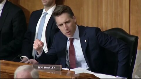 Sen. Josh Hawley "Are you concerned with the continuation ... of Chinese gain-of-function research?"