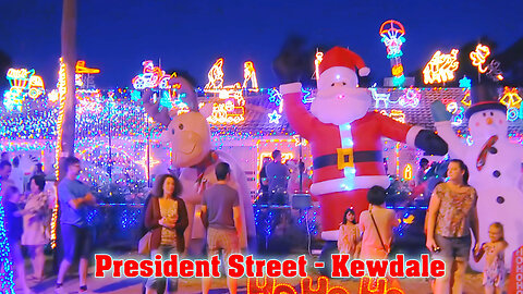 Magical Wonderland Million Christmas Lights Perth President Australia