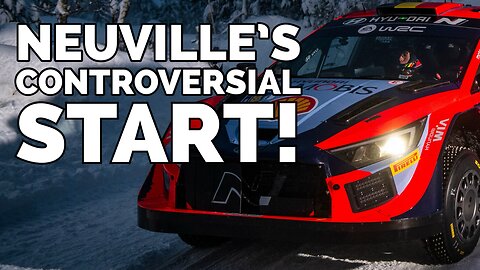 NEUVILLE's controversial START issue ! Accidental or not ? How much of an advantage ? #wrc