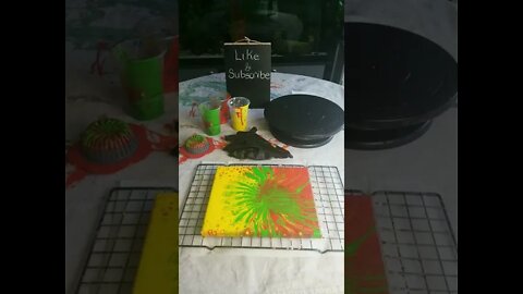 Pouring to Kanye - Abstract Art Part 3 (Finished Product)