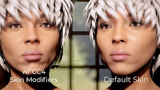 Character Creator 4 Skin Test Comparison rendered in Unreal Engine 5