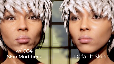 Character Creator 4 Skin Test Comparison rendered in Unreal Engine 5