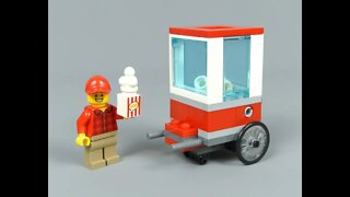 TWBricksters - Ep 010 - LEGO Live Build - set 30356 popcorn cart