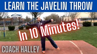 Learn to throw the javelin in under 10 minutes