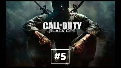 ESCAPING IN BOAT|CALL OF DUTY BLACK OPS|GAMEPLAY #5