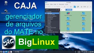 BigLinux - Instalar CAJA gerenciador de arquivos. E criar um atalho no menu e na barra de tarefas.