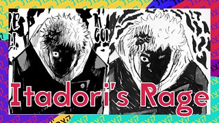 Illustrating "Itadori's Rage" from Jujutsu Kaisen