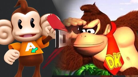 Queria donkey Kong mas ganhei monkey ball