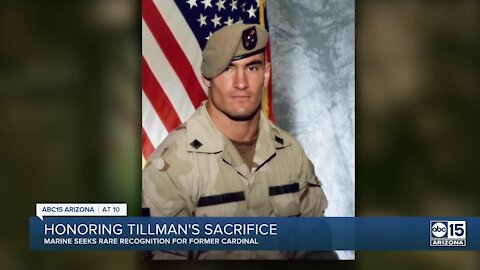 U.S. Marine petitions to retire Pat Tillman's number across NFL