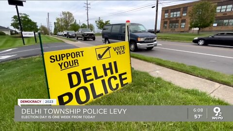 Delhi Township residents to vote on police levy