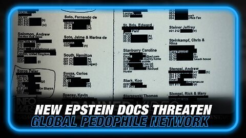 Alex Jones Full Threat BROADCAST epstein info Wars show