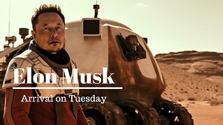 Elon Musk on his arrival on Tuesday