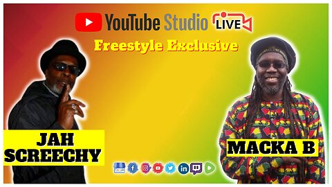Exclusive Jah Screechy & Macka B - Freestyle - Live Music at YouTube Studios Official Video