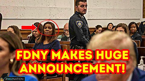 🚨BREAKING🚨FDNY Backtrack on 'HUNT' for Firefighters who BOOED Letitia James & cheered Donald Trump