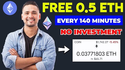 Earn Free ETHEREUM Without Investment