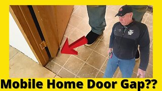 Why Mobile Home Doors Have Gaps At The Bottom