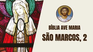 São Marcos, 2 - "Alguns dias depois, Jesus entrou novamente em Cafarnaum e souberam que"